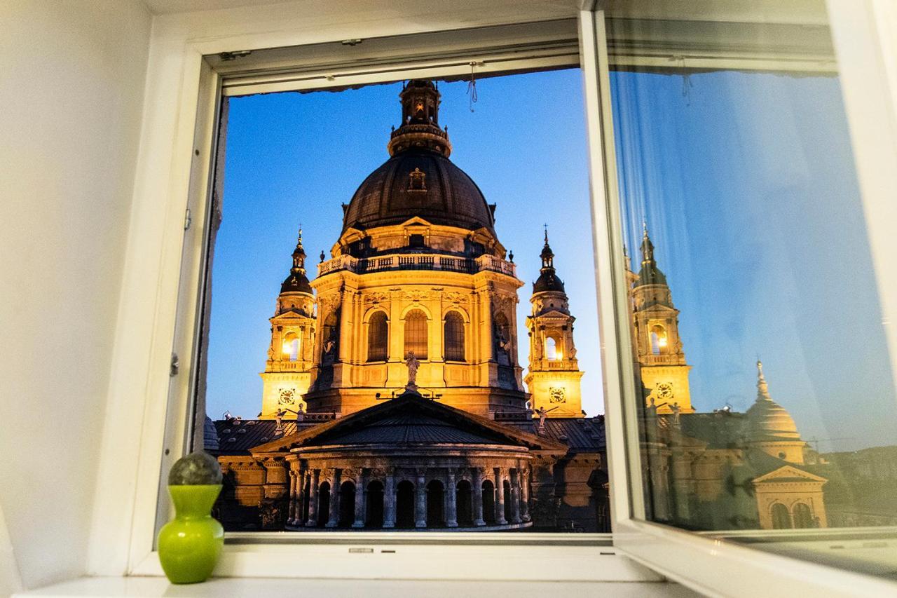 Helena Apartment With View On St. Stephan'S Basilica 부다페스트 외부 사진